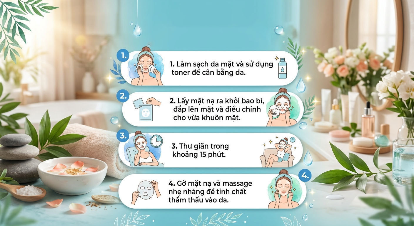 Mặt Nạ Mediheal Madecassoside Wrapping Serum Mask_Blemish Repair 24ml