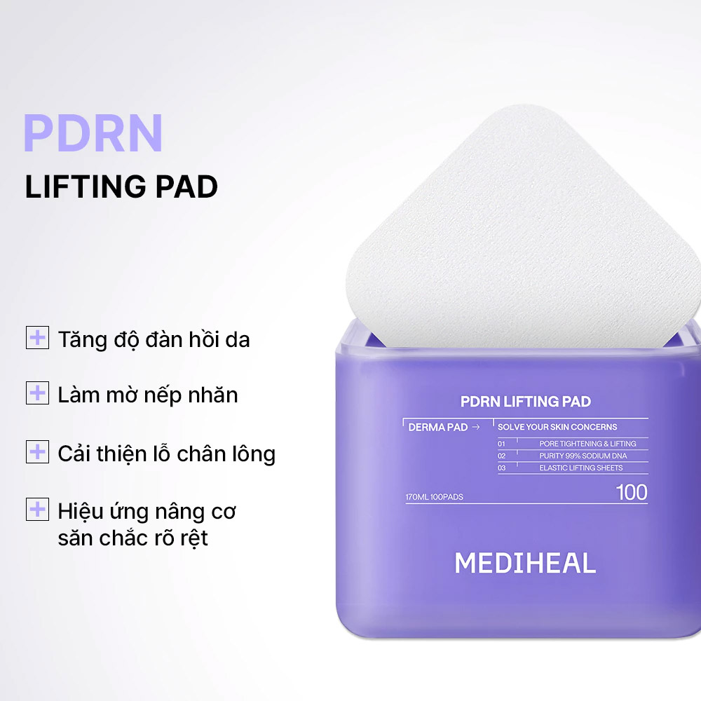 Toner Pad Mediheal PDRN Lifting Pad 100 Pads