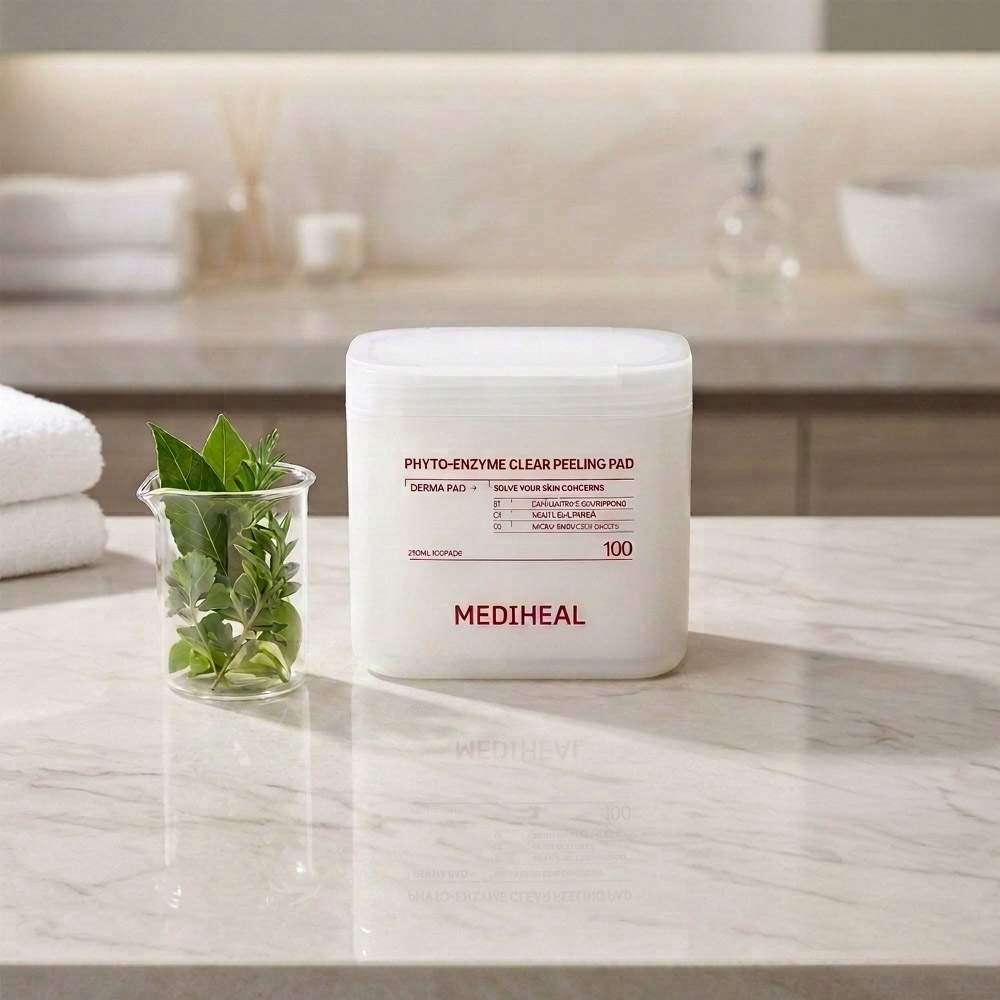 Toner Pad Mediheal Phyto‑Enzyme Clear Peeling Pad 100 Pads