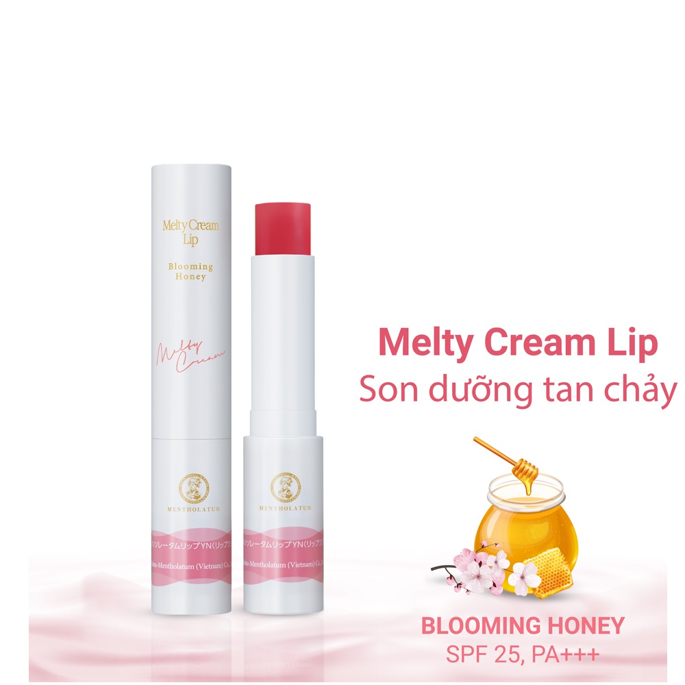 Mentholatum Melty Cream Lip Blooming Honey