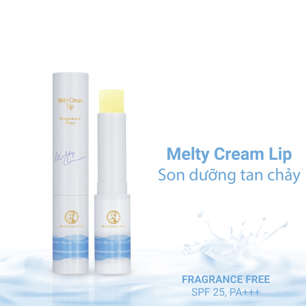 Mentholatum Melty Cream Lip Fragrance Free