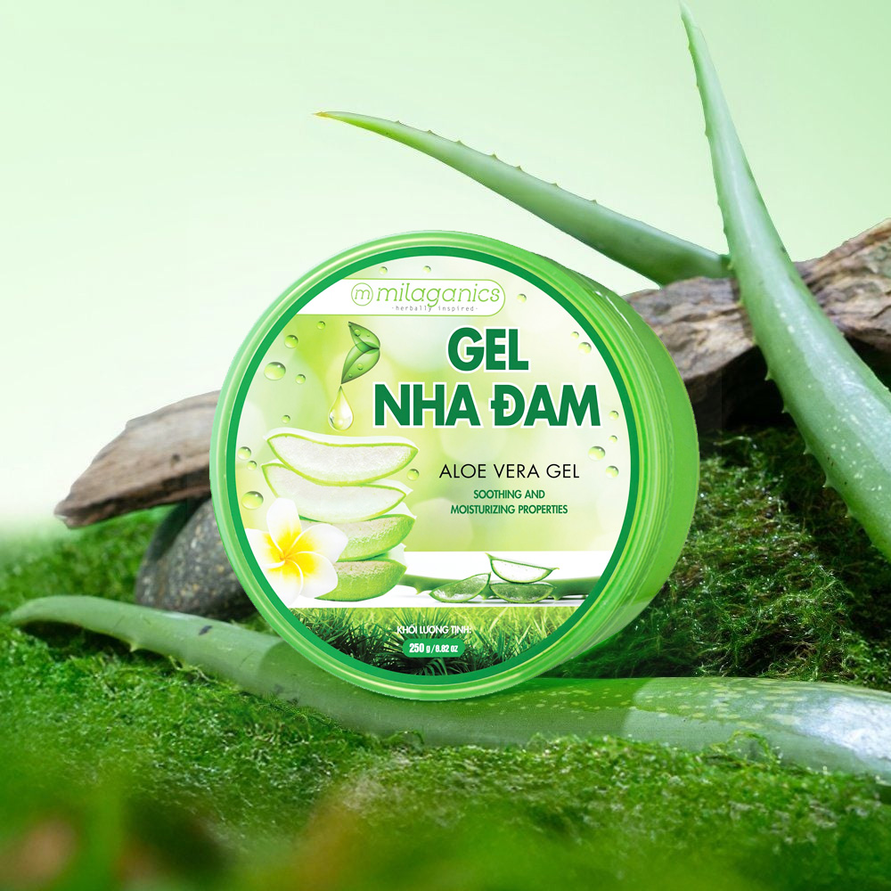 Milaganics Aloe Vera Gel 250ml - 2