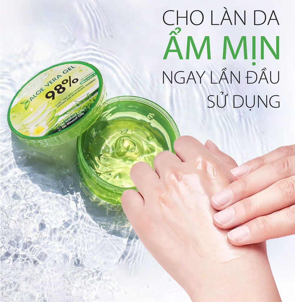 Milaganics Aloe Vera Gel 300ml - 2