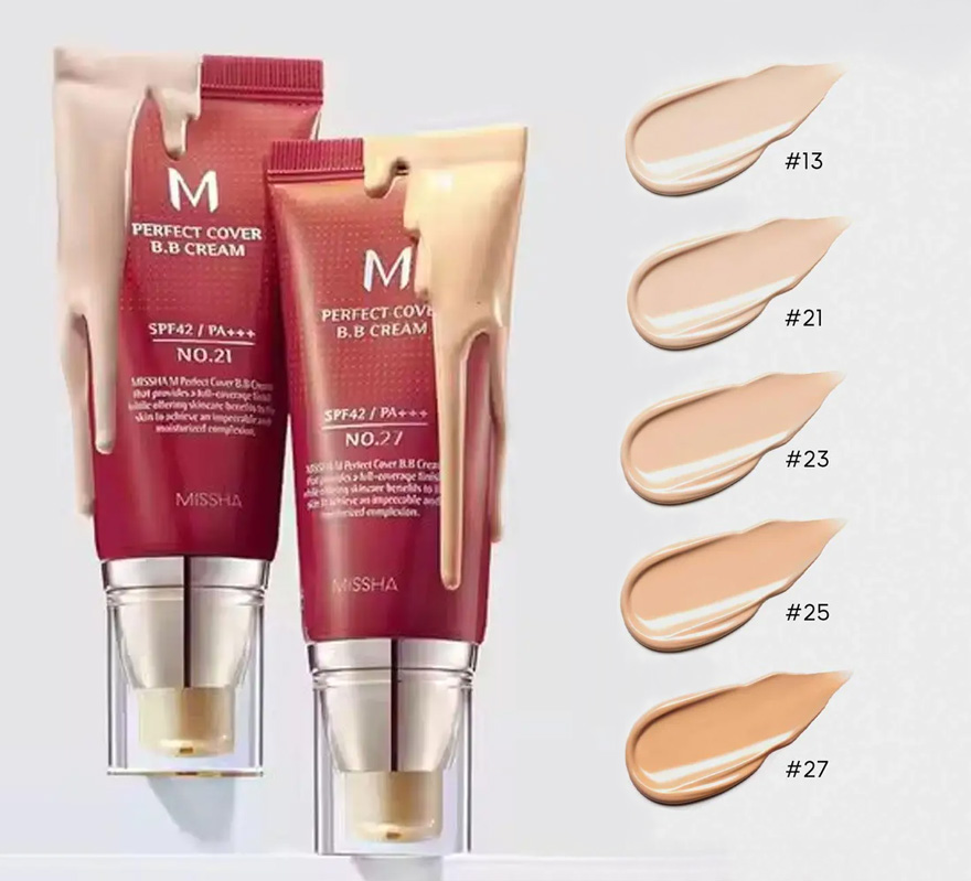 Kem Nền Missha M Perfect Cover B.B Cream EX SPF42/PA+++ 50ml .#23