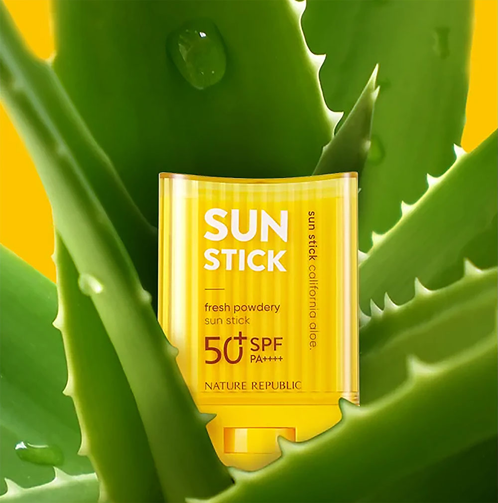 Chống Nắng Dạng Thỏi Nature Republic California Aloe Fresh Powdery Sun Stick SPF50+PA+++ 24g