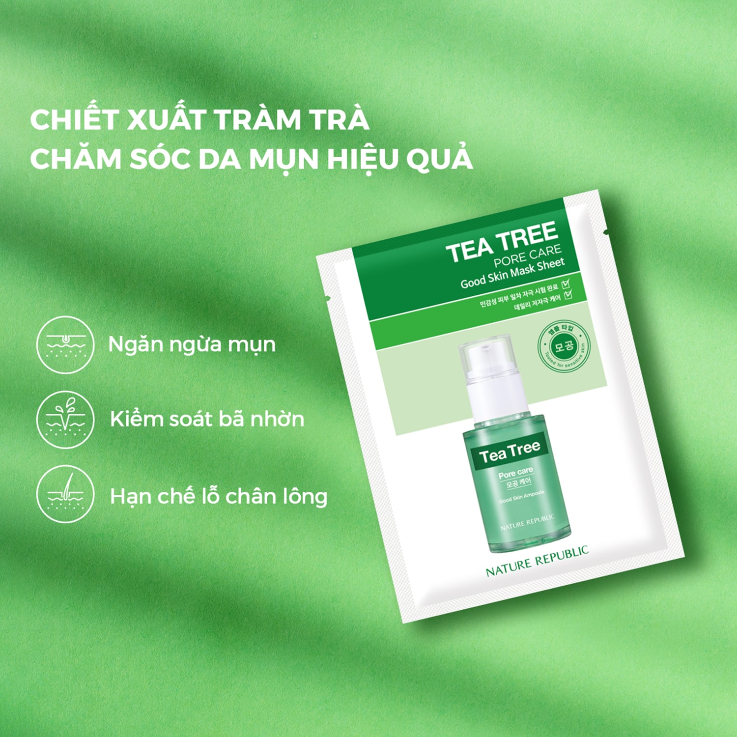 Nature Republic Mask Good Skin Tea Tree Pore Care 24g