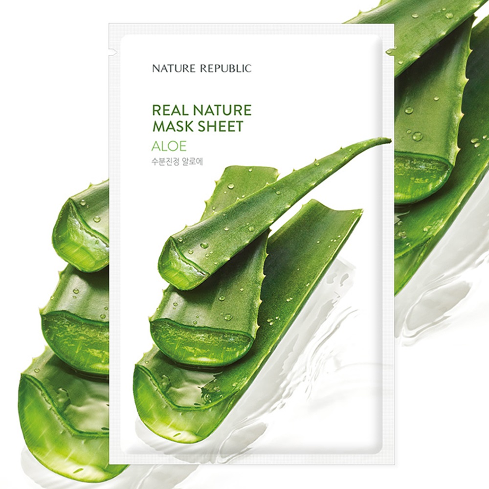 Nature Republic Real Nature Aloe Mask 23ml