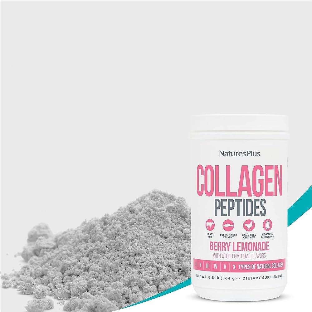 Naturesplus Berry Lemonade Collagen Peptides 364g - 2