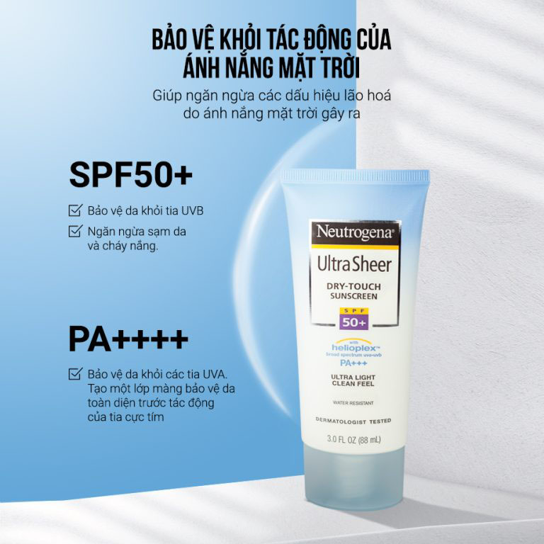 Neutrogena Ultra Sheer Dry Touch SPF 50 PA+++ 88ml - 2