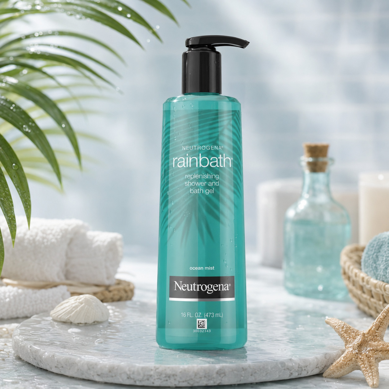 Sữa Tắm Neutrogena Rainbath Replenishing Shower and Bath Gel Ocean Mist 473ml
