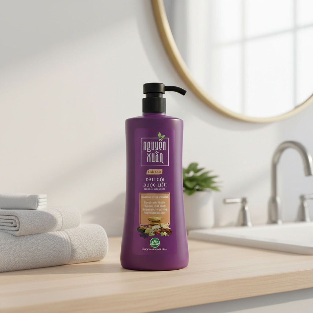 Dầu Gội Dược Liệu Nguyên Xuân Chắc Khỏe - 2