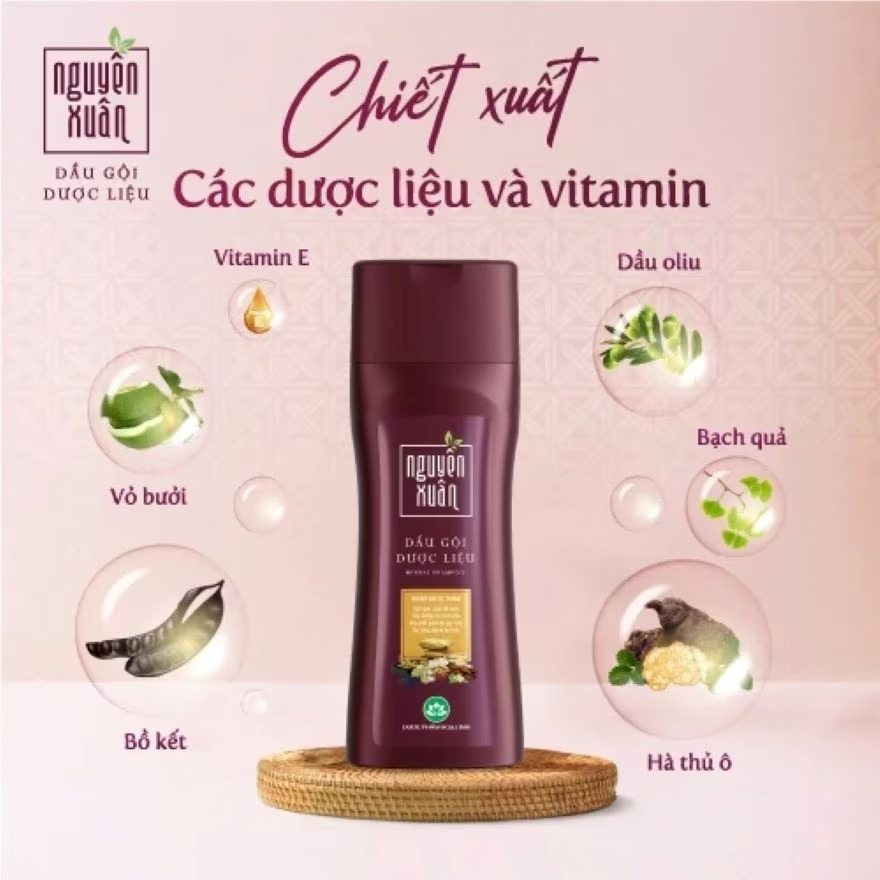 Dầu Gội Dược Liệu Nguyên Xuân Cho Tóc Thường - 1