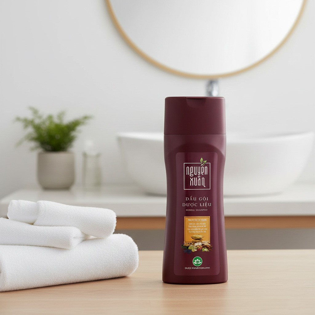 Dầu Gội Dược Liệu Nguyên Xuân Cho Tóc Thường - 2