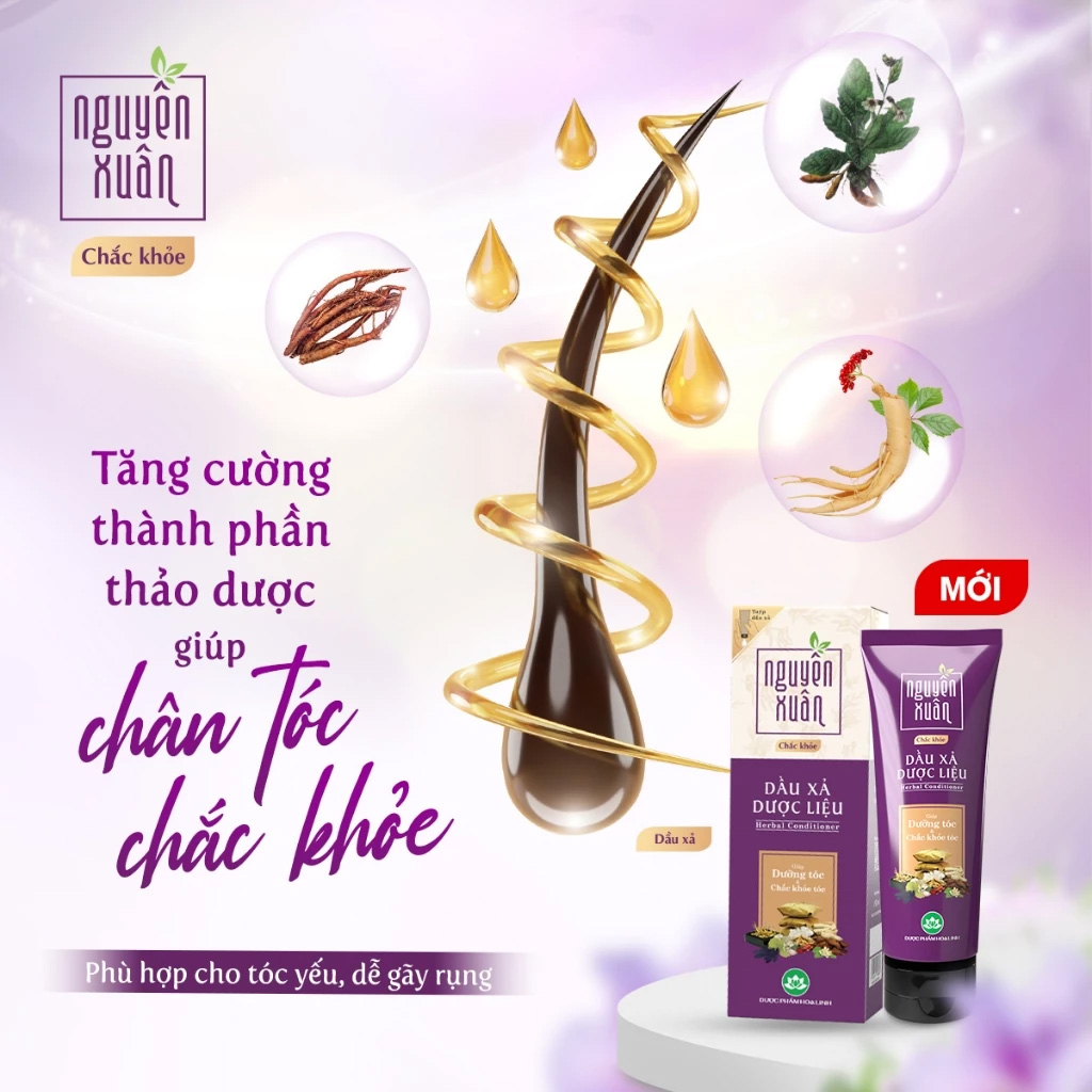 Dầu Gội Dược Liệu Nguyên Xuân Chắc Khỏe - 1