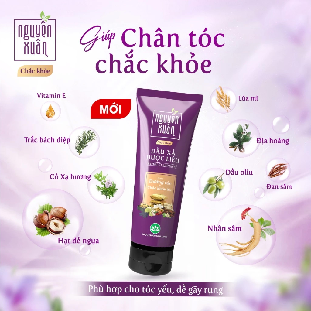 Dầu Xả Dược Liệu Nguyên Xuân Chắc Khỏe - 2