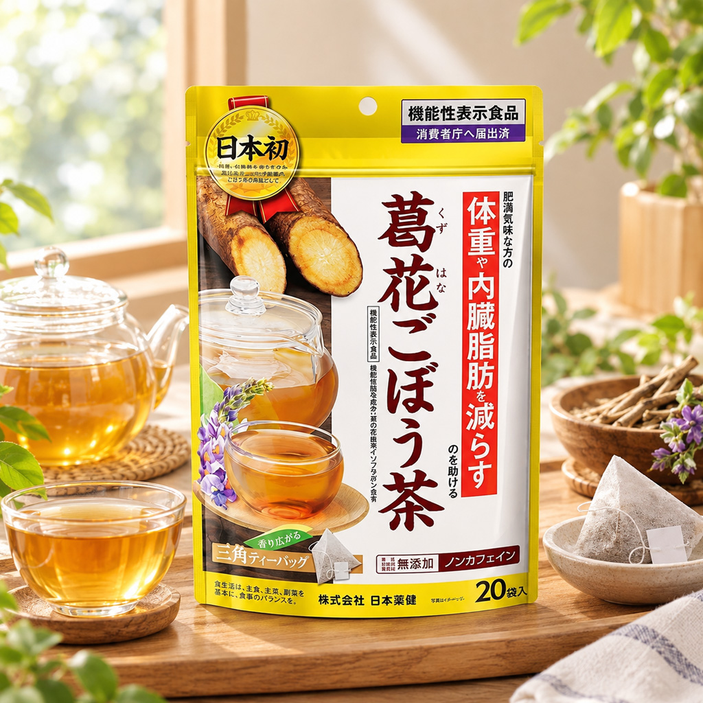 Nihon-Yakken-Kudzu-Flower-Burdock-Tea-0.9gx-20packets-2