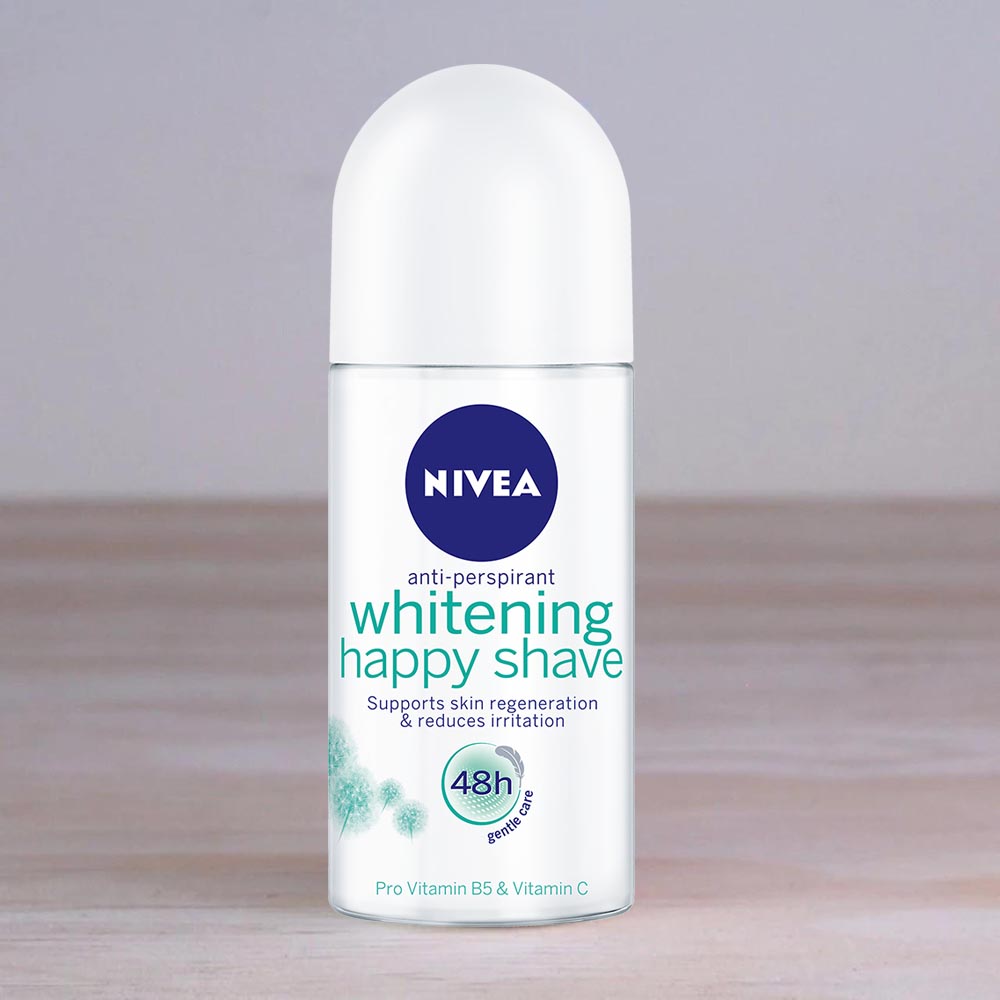 Nivea Whitening Happy Shave Roll On 50ml 