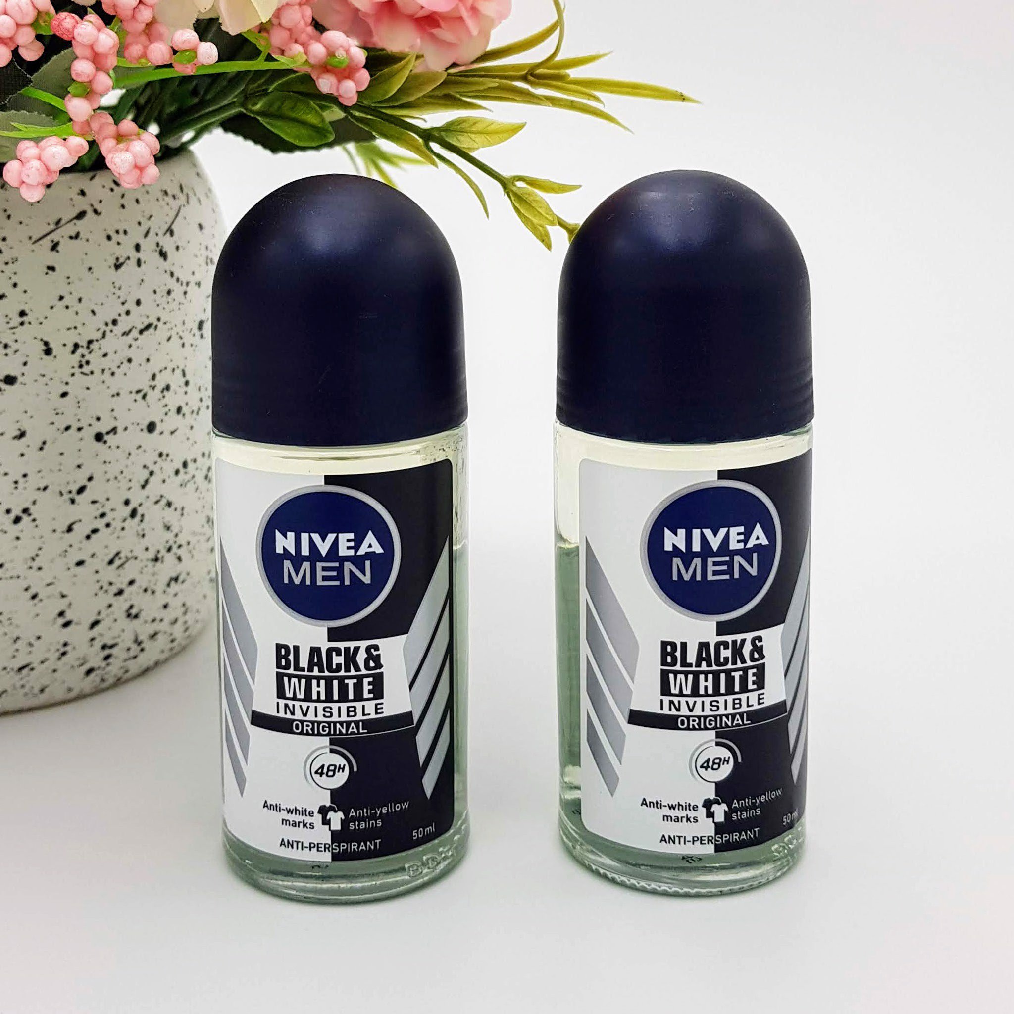 Nivea Men Invisible For Black & White Roll On 25ml