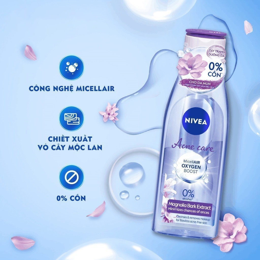 Nivea Acne Care Make Up Clear Micellar Water 200ml - 1