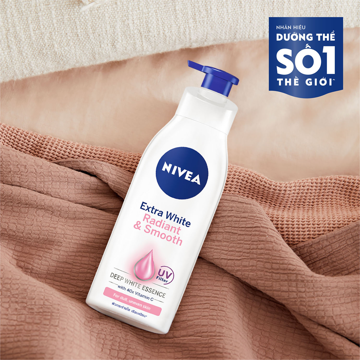 Buy NIVEA, Nivea Extra Bright Radiant & Smooth 550ml with Special  Promotions
