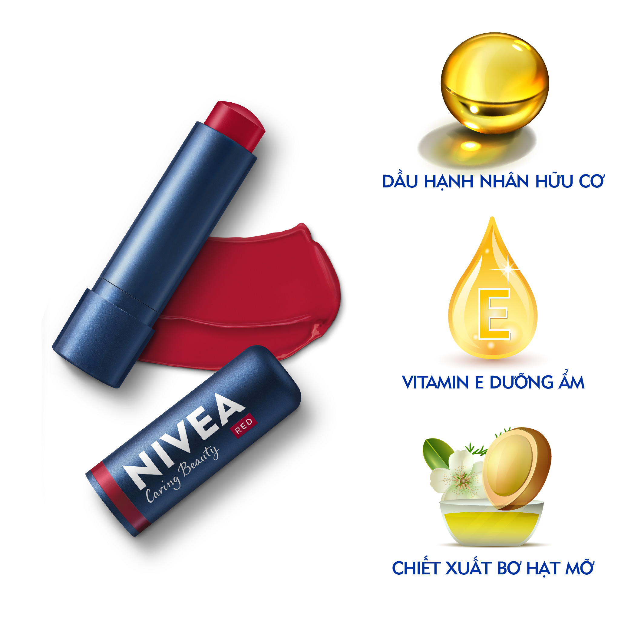 Nivea Lip Caring Color