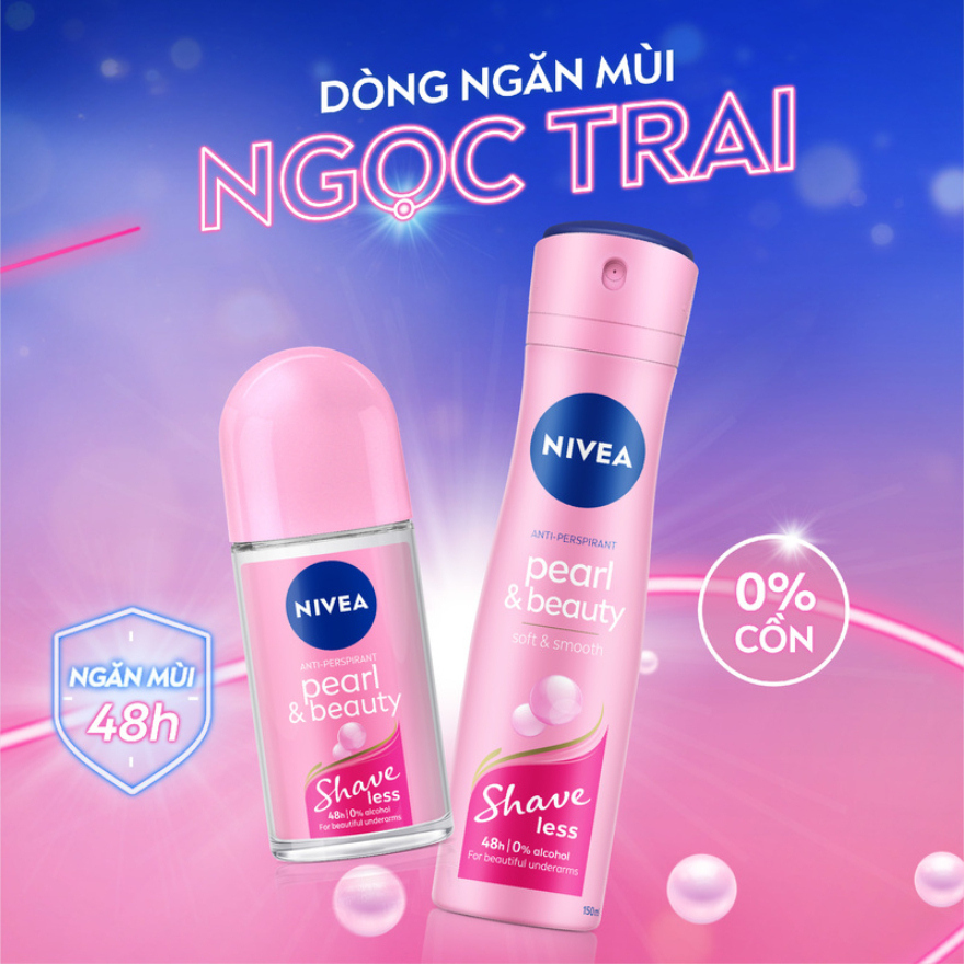 Nivea Shaveless Anti-Perspirant Pearl & Beauty Spray