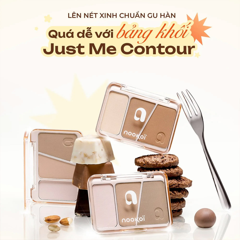Nookoi Just Me Contour Palette 16g .#HC02 Natural Warm