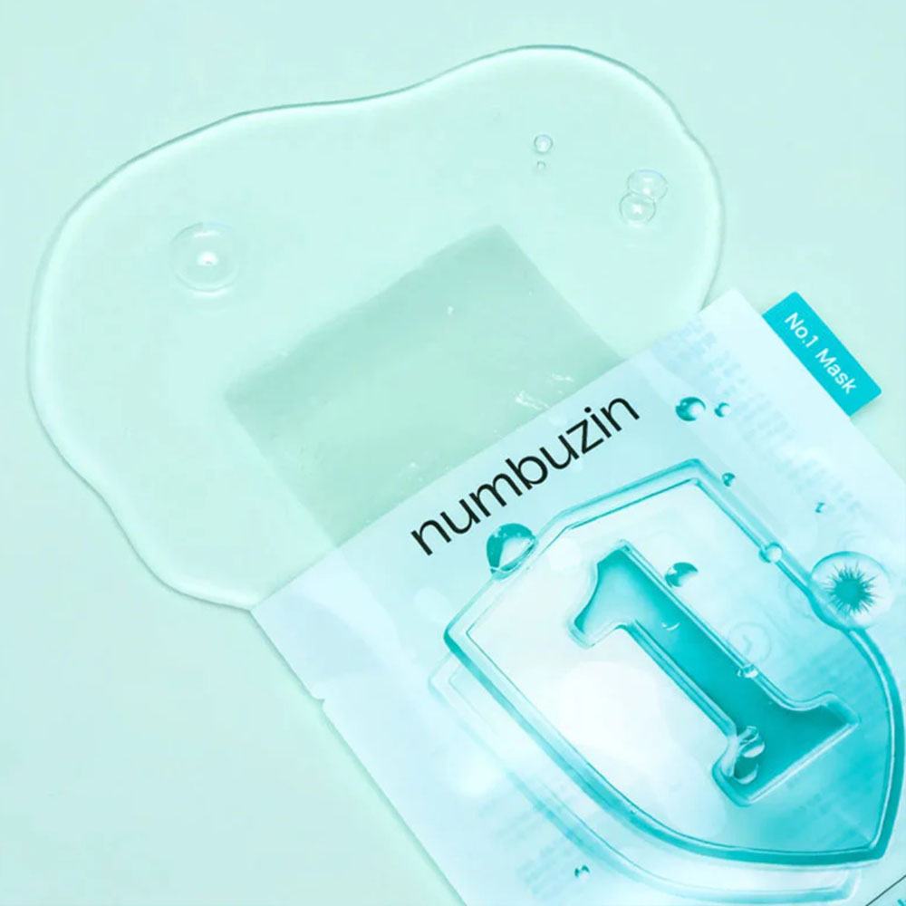 Mặt Nạ Numbuzin Làm Dịu Da No.1 Pantothenic B5 Hyaluronic Active Clear Mask 26m - 2