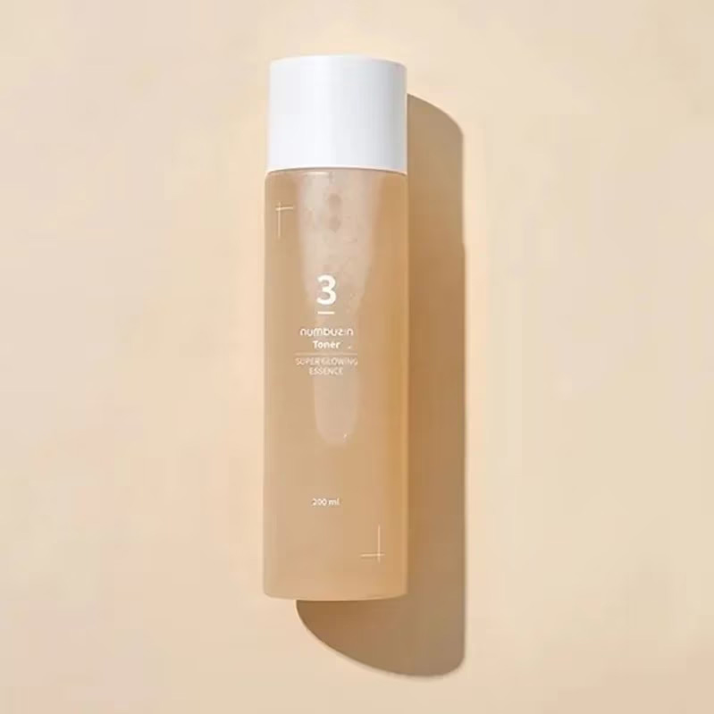 Nước Hoa Hồng Numbuzin No.3 Super Glowing Essence Toner 200ml - 1