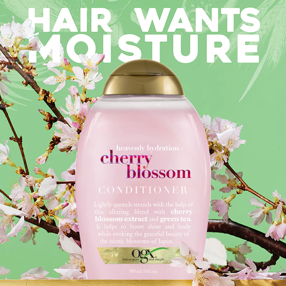 OGX Heavenly Hydration + Cherry Blossom Conditioner