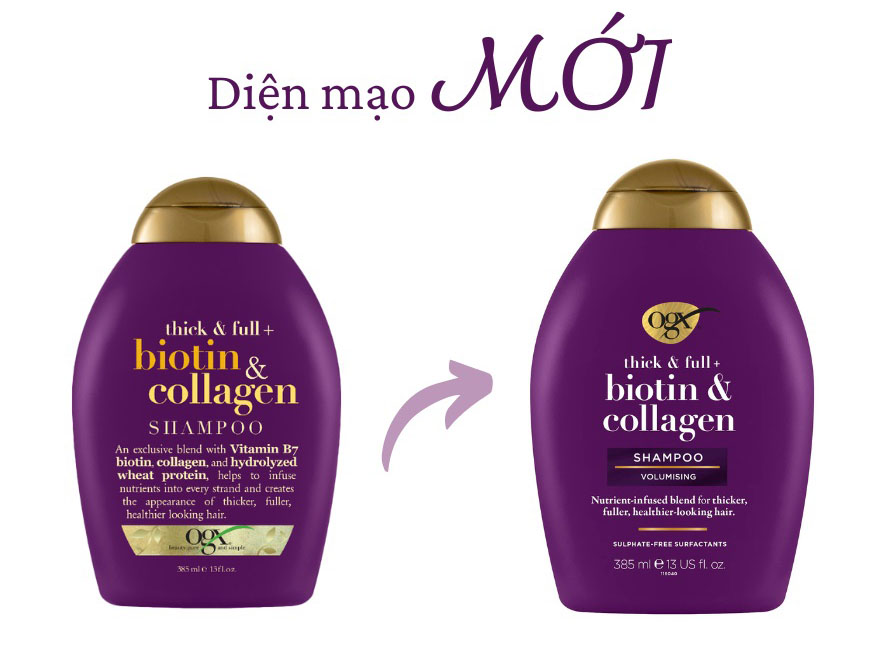 OGX Thick & Full + Biotin & Collagen Shampoo