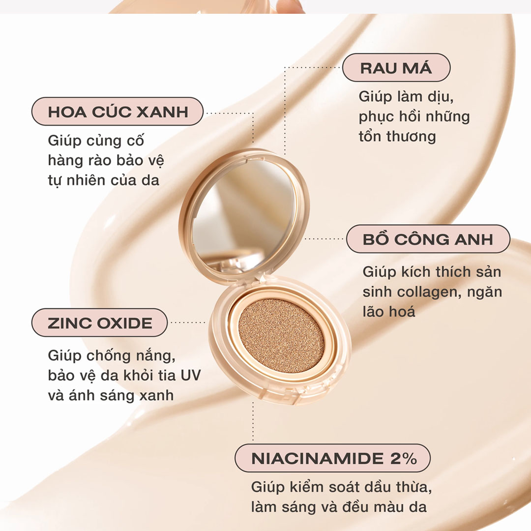 Phấn Nước OFÉLIA Uncovered Longwear Cushion 12g - 2