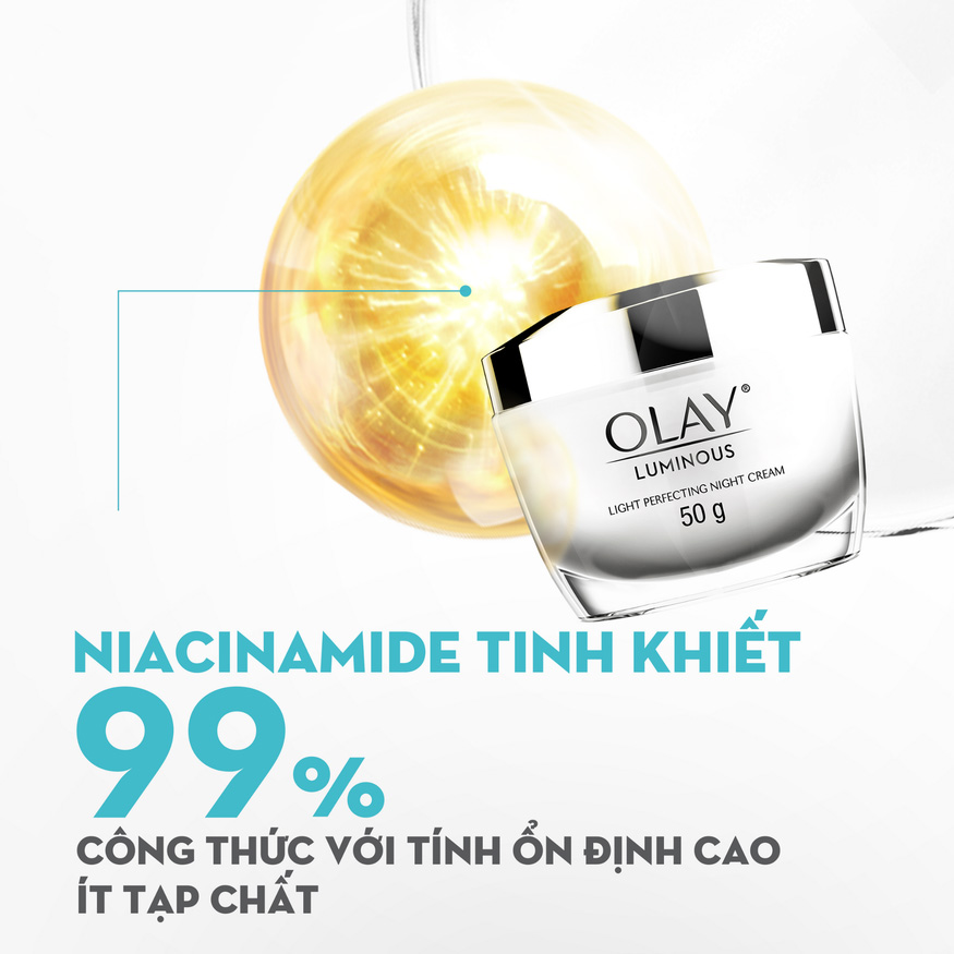 Kem Dưỡng Ban Đêm Olay White Radiance Light Perfecting Night Cream 50g - 1