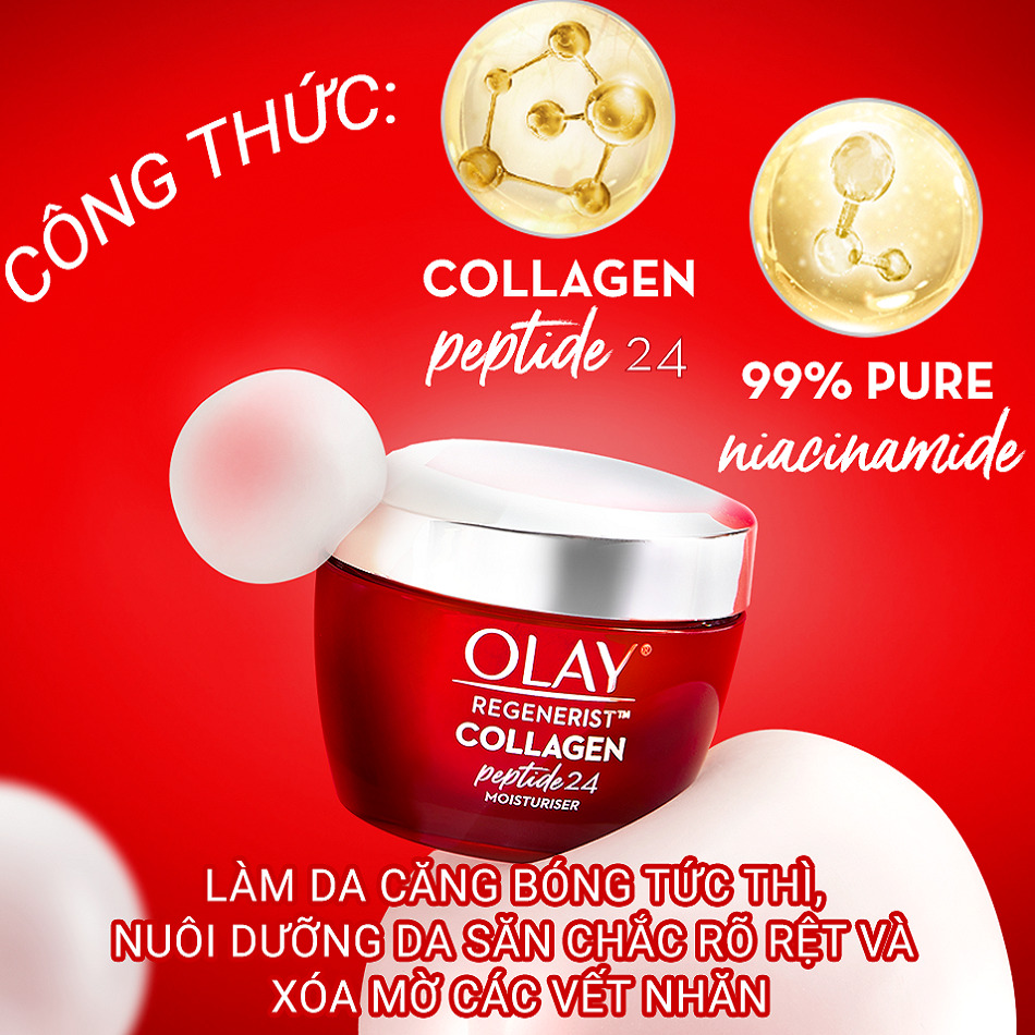 Olay Regenerist Collagen Peptide 24 Moisturiser 50g