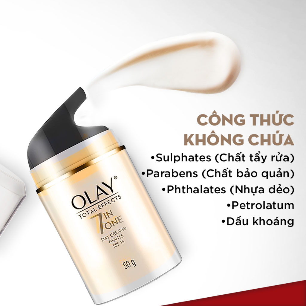 Kem Dưỡng Dịu Nhẹ Ban Ngày Olay Total Effects UV 50g - 1