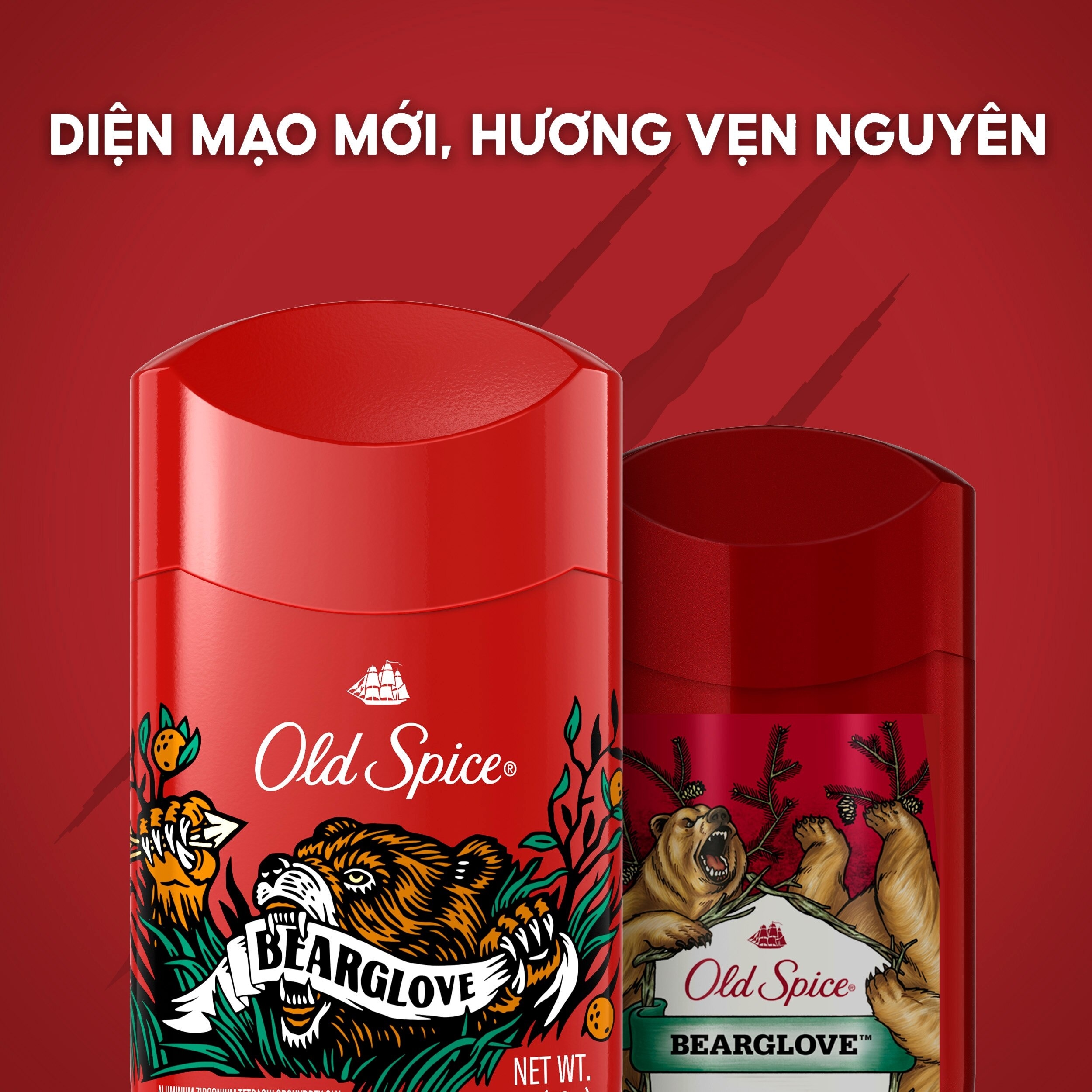 Sáp Khử Mùi Old Spice Bearglove 73g - 2