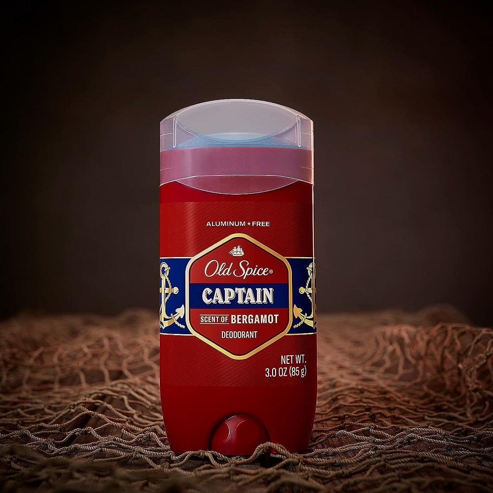 Sáp Khử Mùi Old Spice Captain Scent Of Bergamot Deodorant 85g - 1