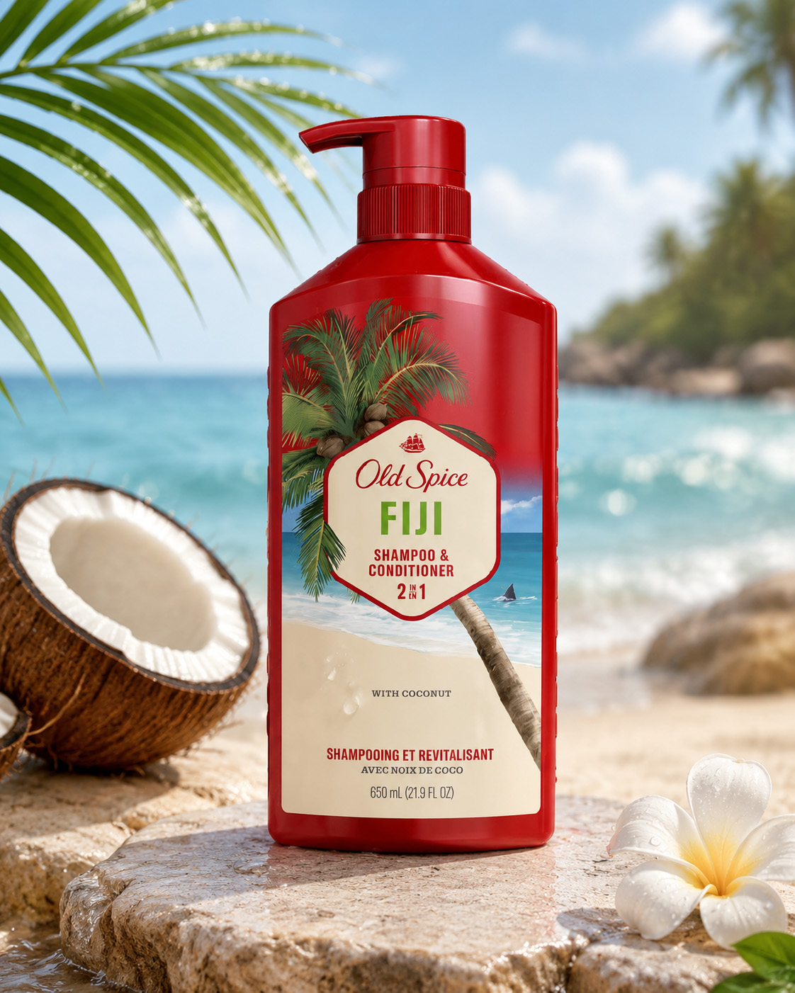 Dầu Gội & Xả Cho Nam Old Spice Fiji 650ml - Công dụng Dầu Gội & Xả Cho Nam Old Spice Fiji 650ml