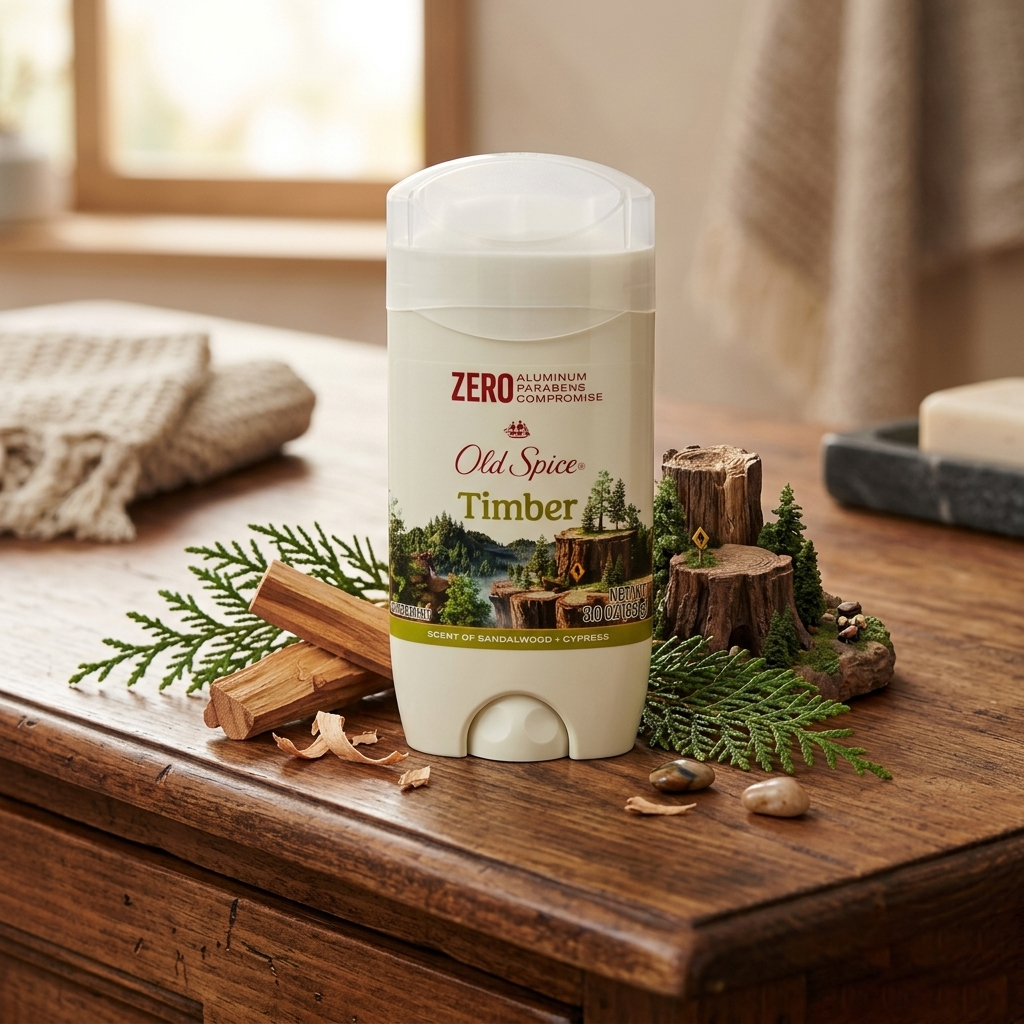 Sáp Khử Mùi Old Spice Timber 85g