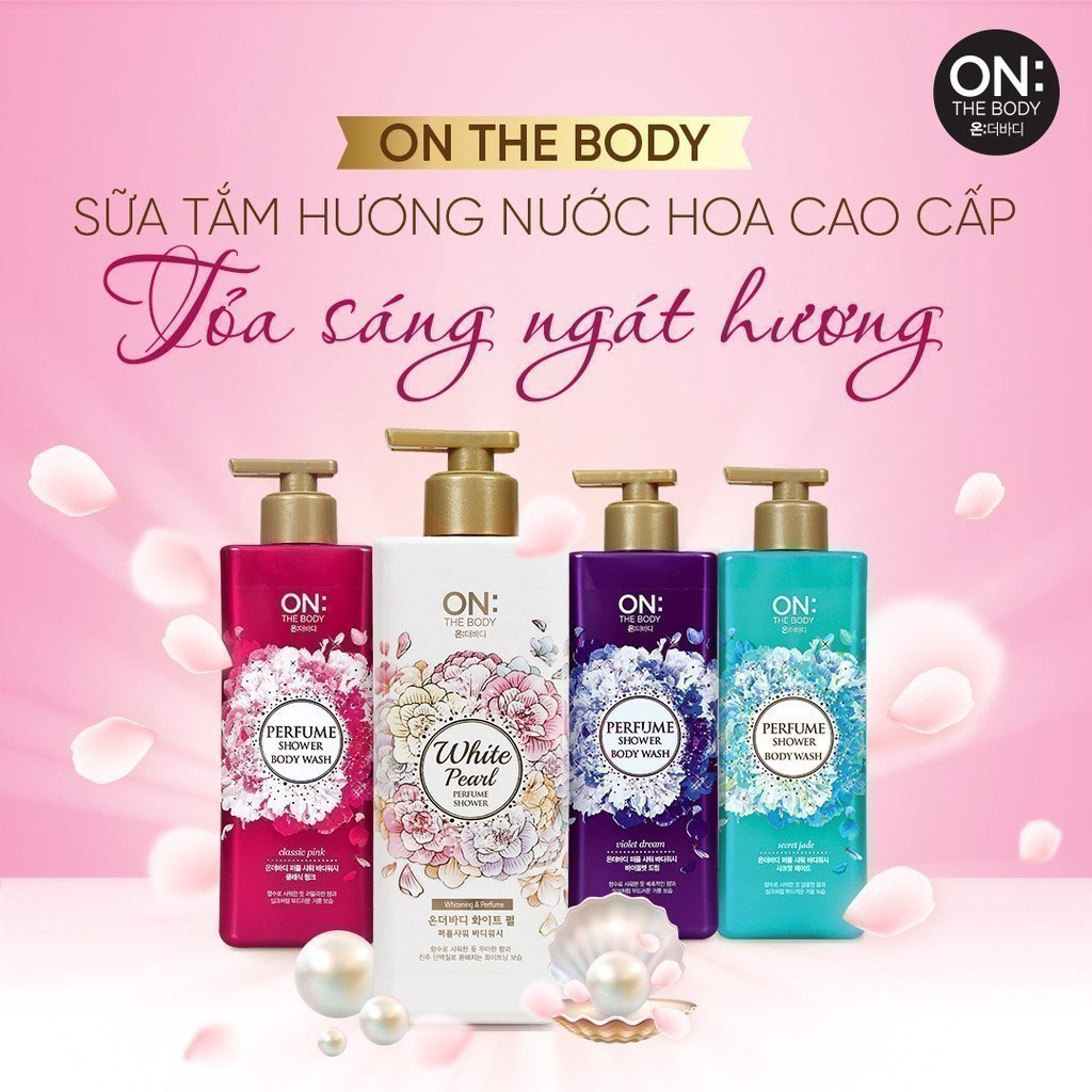 On The Body Classic Pink Perfume Body Shower - 2