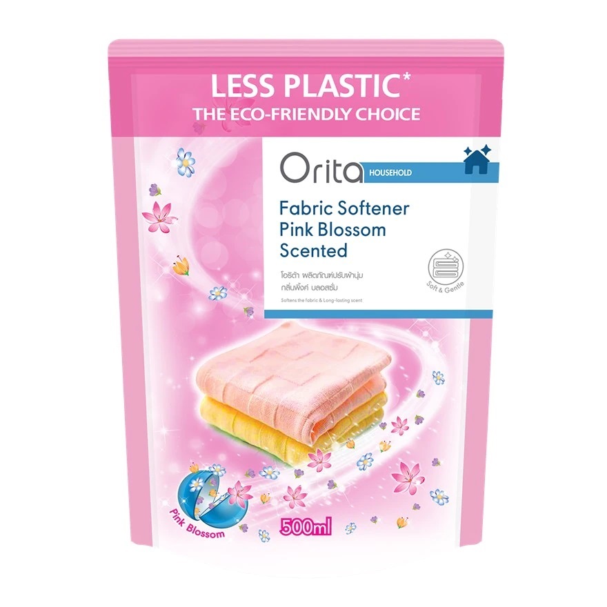 Orita Fabric Softener Pink Blossom Scented 500ml