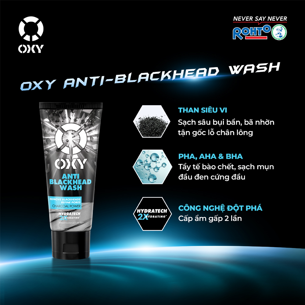 Oxy Anti-Blackhead Wash 100g