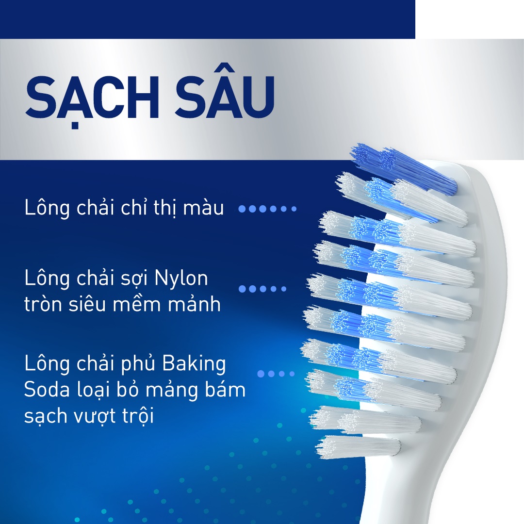 P/S Electric Toothbrush Heads S100 Pro White Deep Clean - White