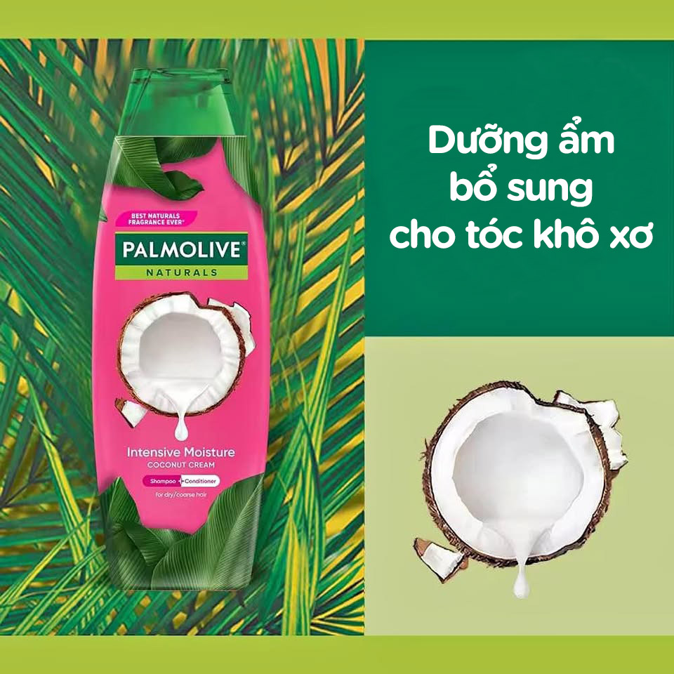 Palmolive Naturals Intensive Moistire Coconut Cream Shampoo & Conditioner 180ml - 2