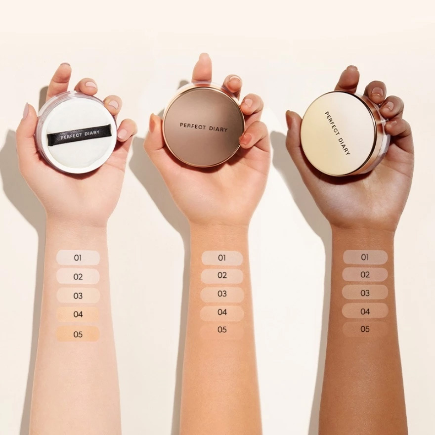 Phấn Phủ Kiềm Dầu Perfect Diary Weightless Soft-Velvet Blurring Loose Powder 7g .#06 - Hình ảnh chính thức