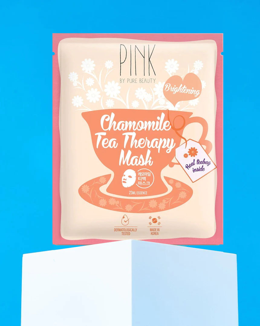 Pink by Pure Beauty Chamomile Tea Therapy Mask 5g
