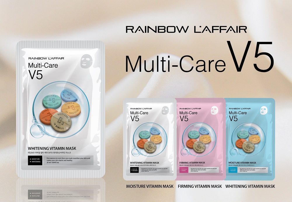 Rainbow L'Affair Multi-Care V5 Firming Vitamin Mask 25ml - 2