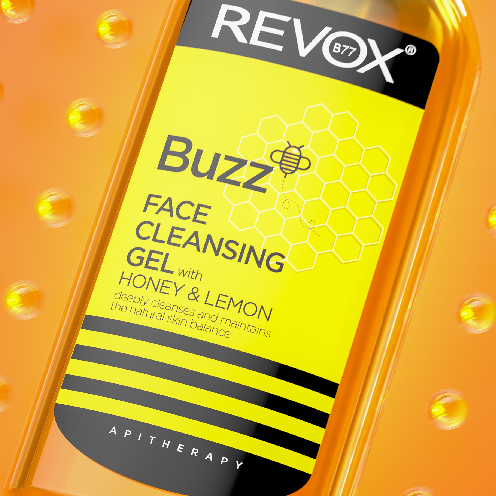 Gel Rửa Mặt Chanh Mật Ong Revox B77 Buzz 180ml
