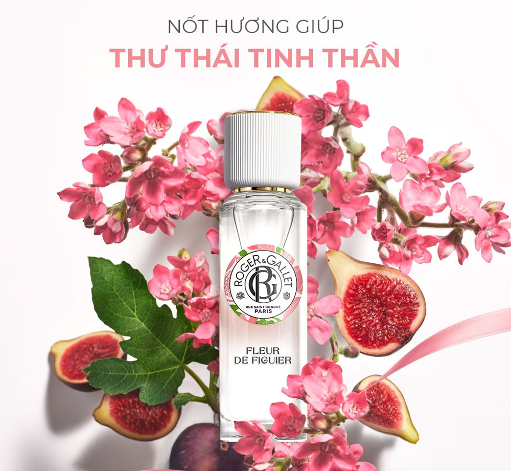 Nước Hoa Roger & Gallet Fleur De Figuier Wellbeing Fragrant Water 30ml - 1