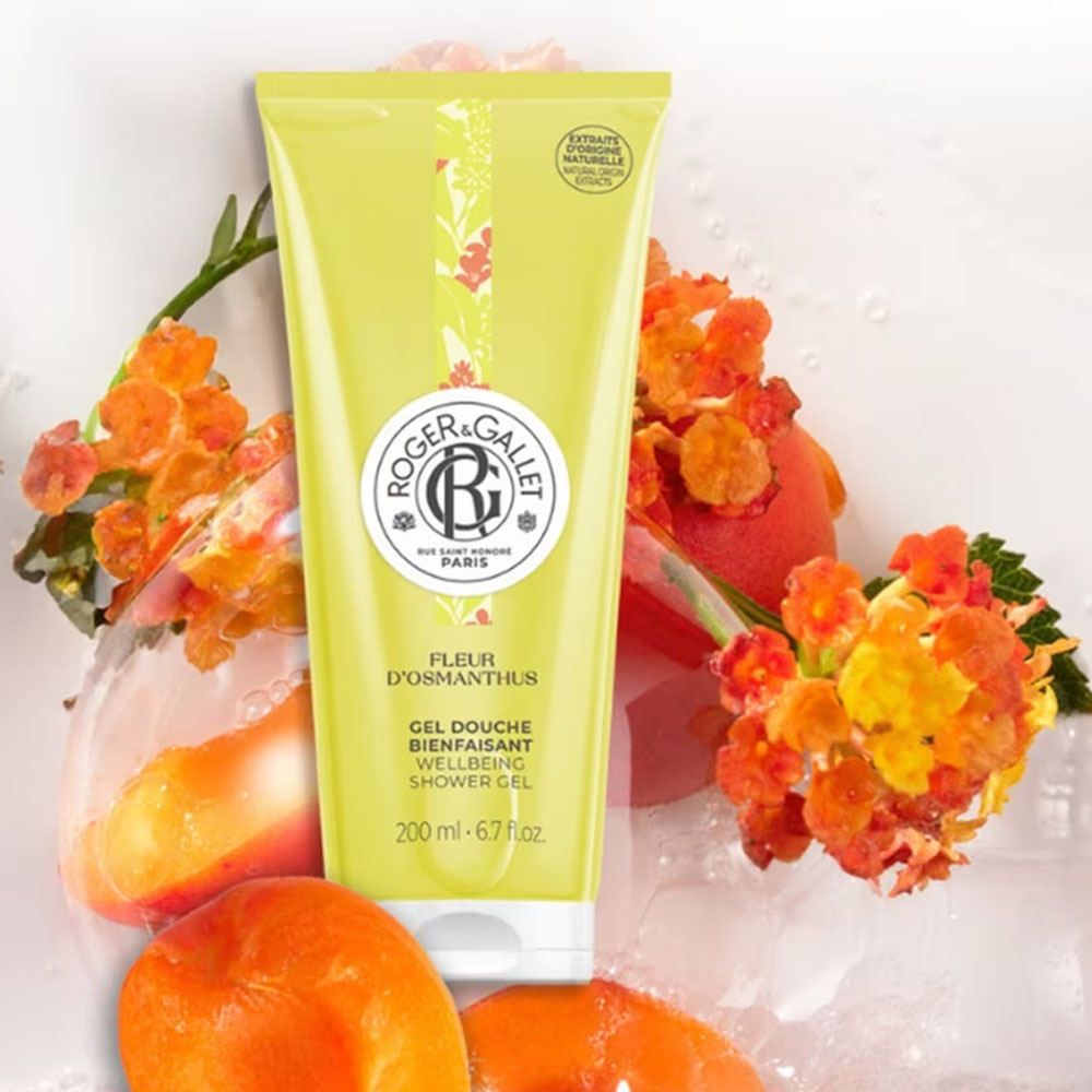 Gel Tắm Roger & Gallet Fleur D'Osmanthus Wellbeing Shower Gel 200ml - 1